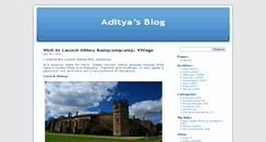 Desktop Screenshot of aditya.sikaria.com